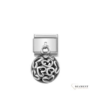 Charms Nomination Silver Charms Serce agat 331810 02. Ponadczasowa biżuteria, pozwalająca każdej kobiecie skomponować bransoletkę wedle własnych upodobań, a następnie modyfikować ją poprzez dodawanie i zmienianie kolejnych (5).jpg